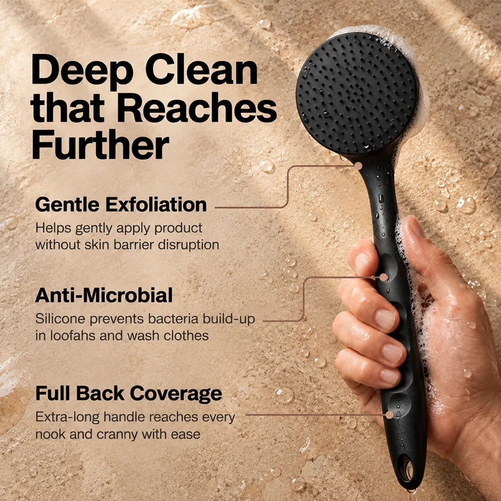 Silicone Back Scrubber